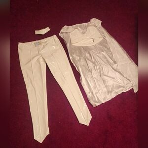 Xmen Emma Frost Cosplay Costume Pu Latex Suit